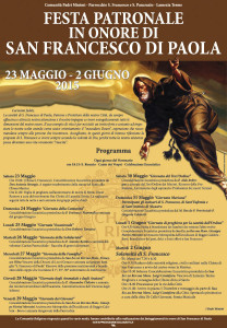 Festa Patronale in Onore di San Francesco di Paola - Lamezia 2015